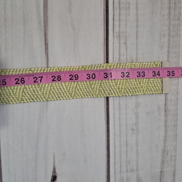 Vince Camuto Woven Belt Size Small Medium - Picture 6 of 6